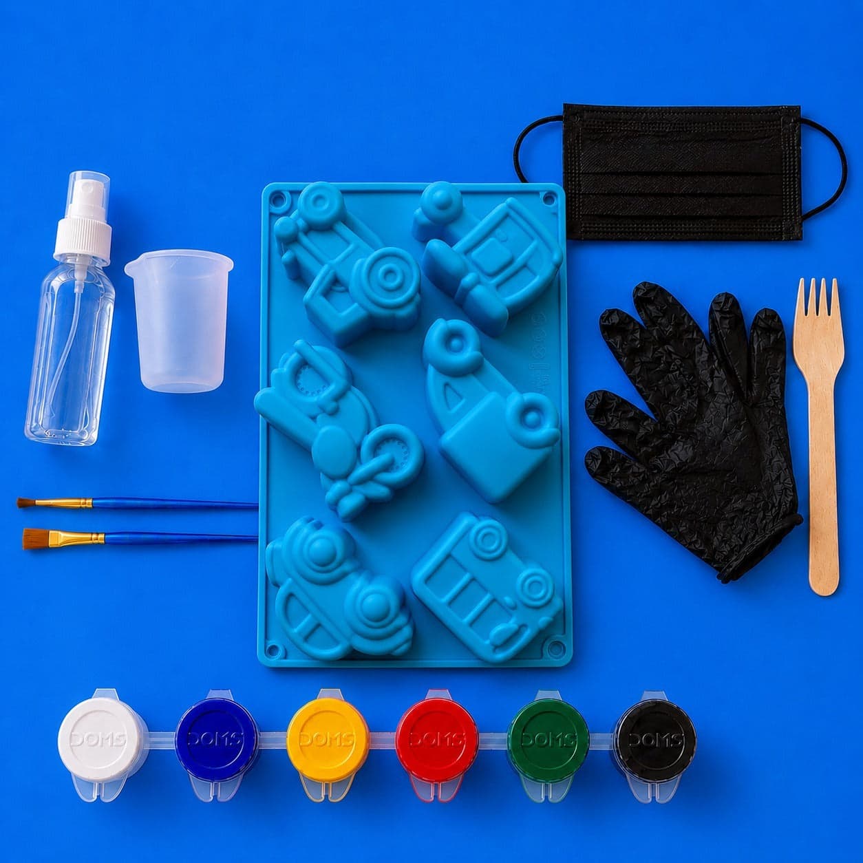 Colouring Toys Trial Kit (Without Plaster of Paris Powder)