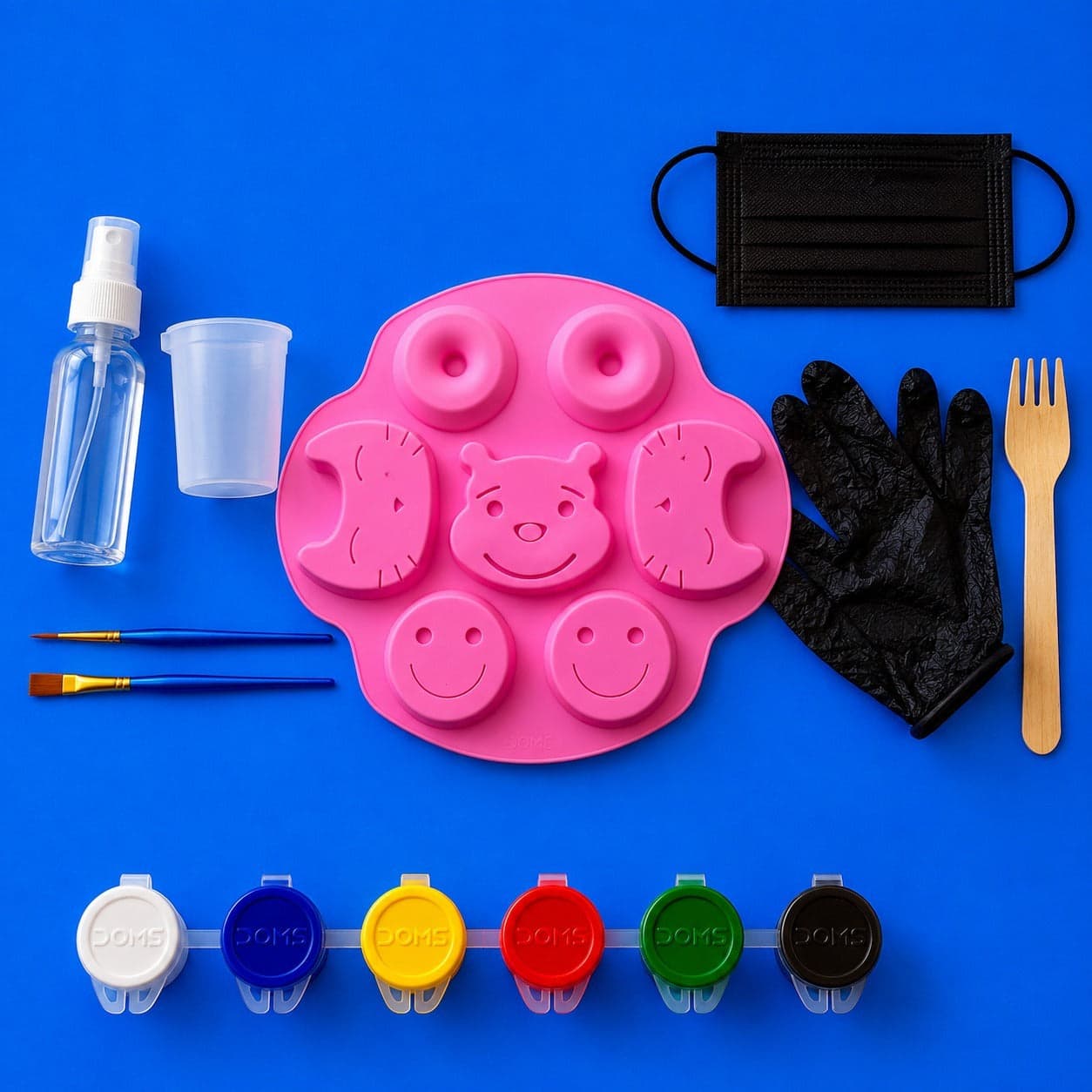 Colouring Toys Trial Kit (Without Plaster of Paris Powder)