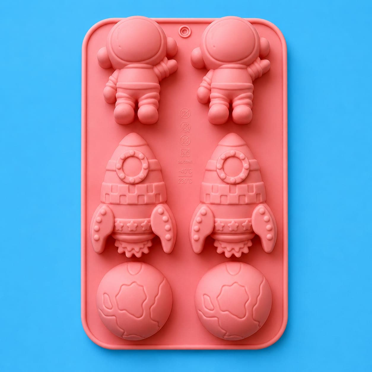 Space Theme – Astronaut & Rocket DIY Casting Mold